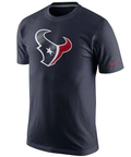 NFL Nike Houston Texans Fast Logo T-Shirt for Men product image 1, provided for visual reference and product detail review