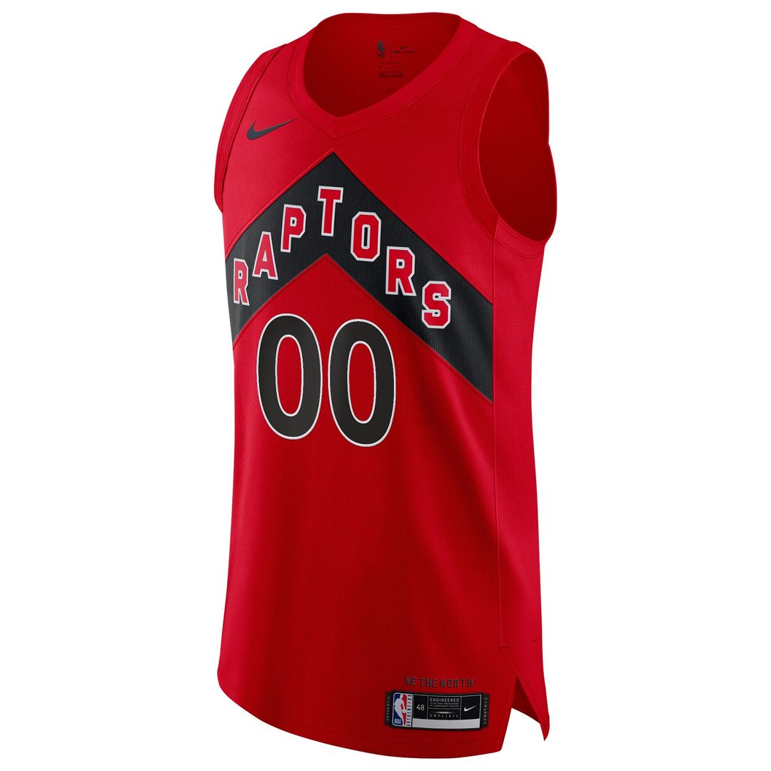 Toronto Raptors Nike 2020/21 Authentic Custom Jersey Red product image 2
