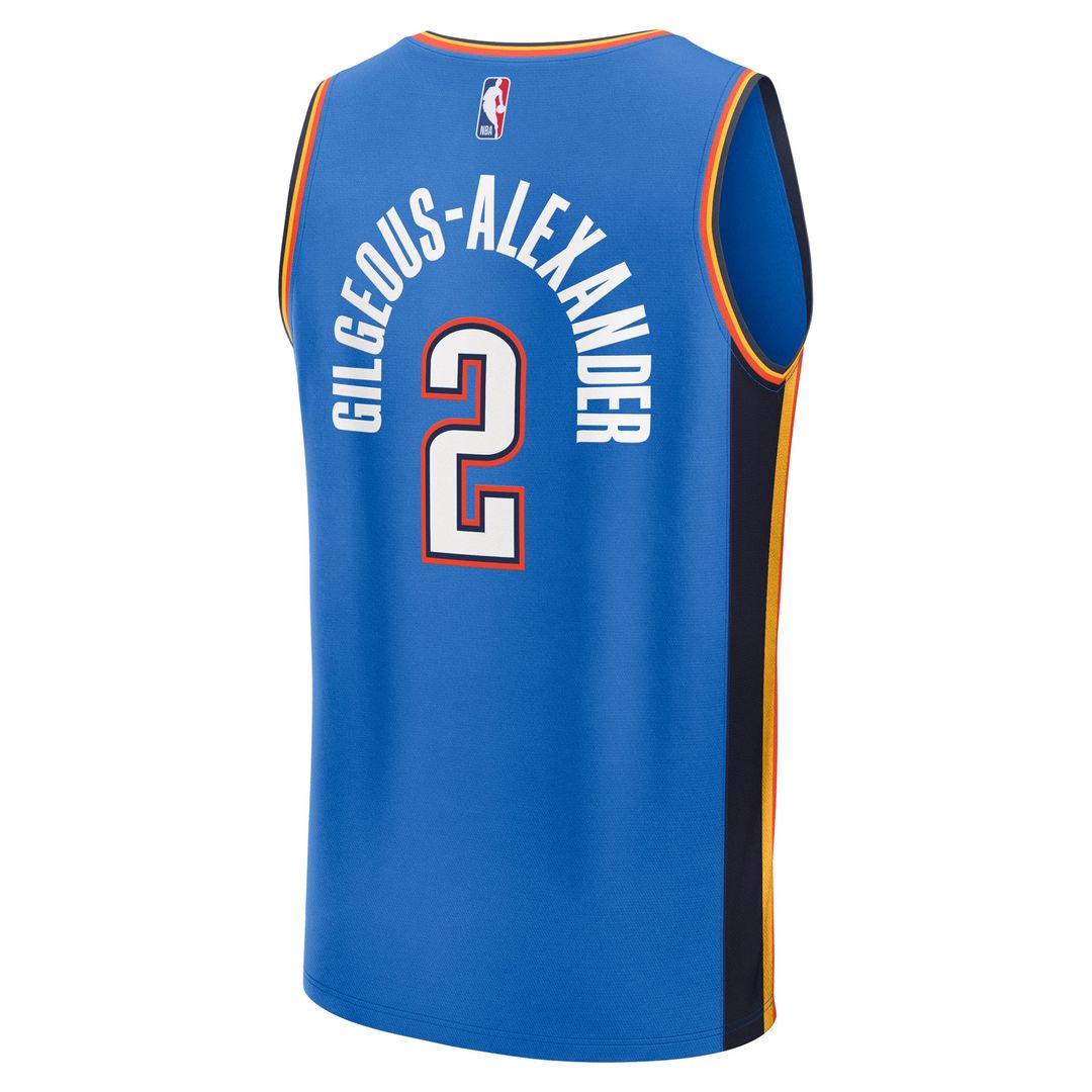 Oklahoma City Thunder Shai Gilgeous - Alexander Fanatics product image 3