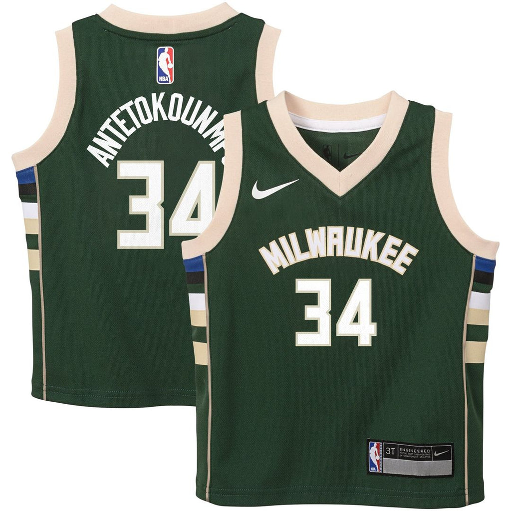 Milwaukee Bucks Giannis Antetokounmpo Nike Toddler Swingman product image 1