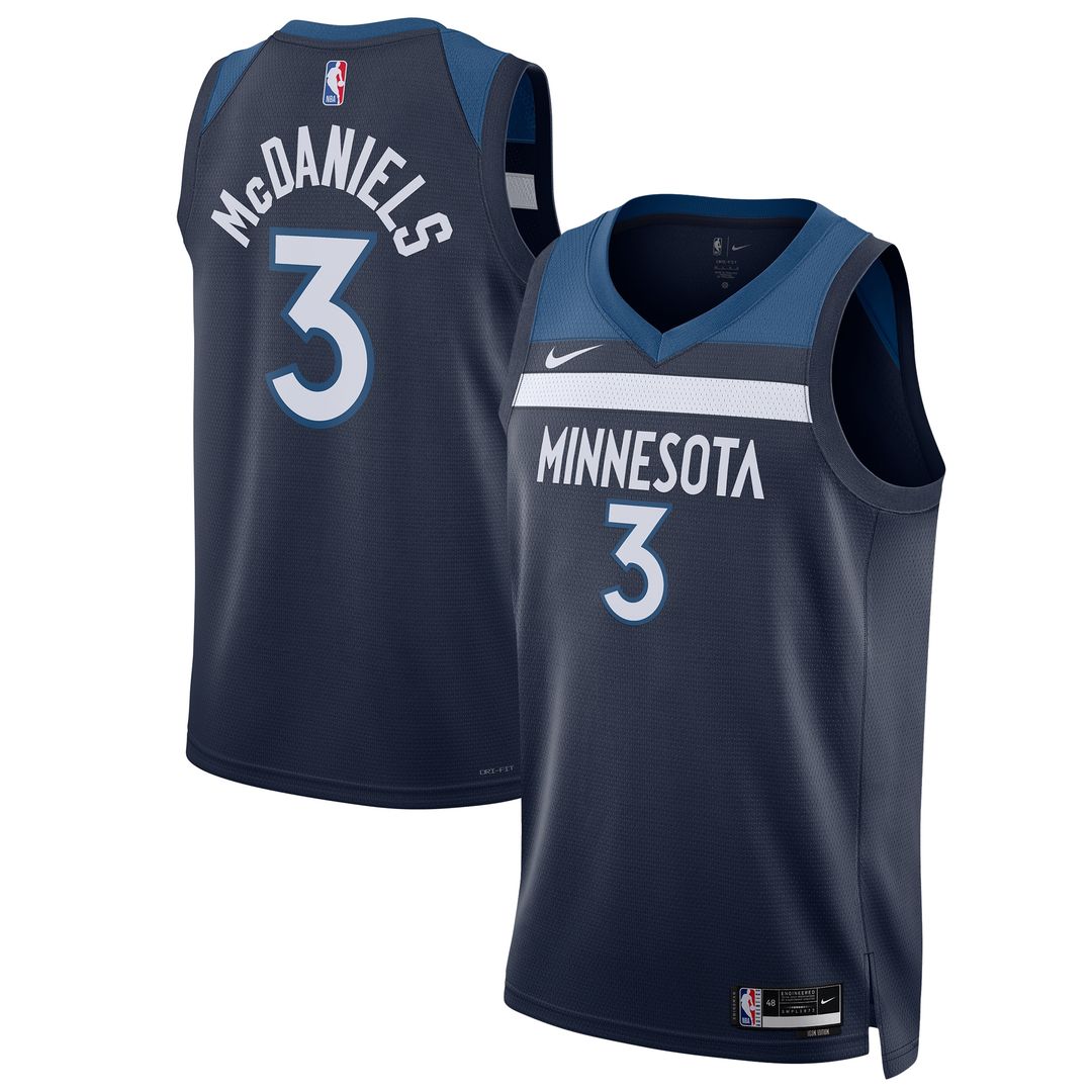 Minnesota Timberwolves Jaden McDaniels Nike Unisex Swingman product image 1