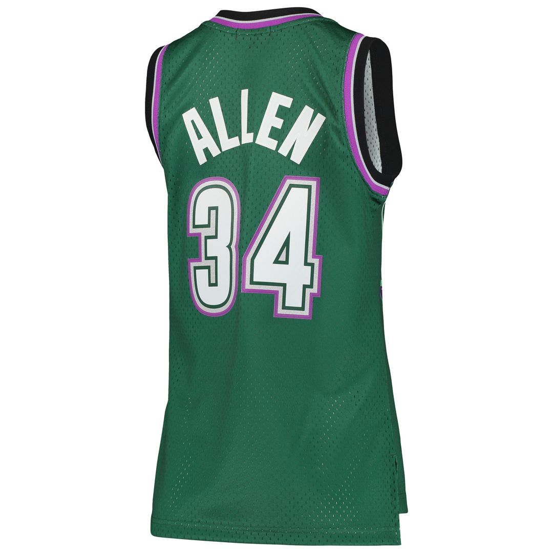 Milwaukee Bucks Ray Allen Mitchell & Ness Women's 1996/97 product image 3