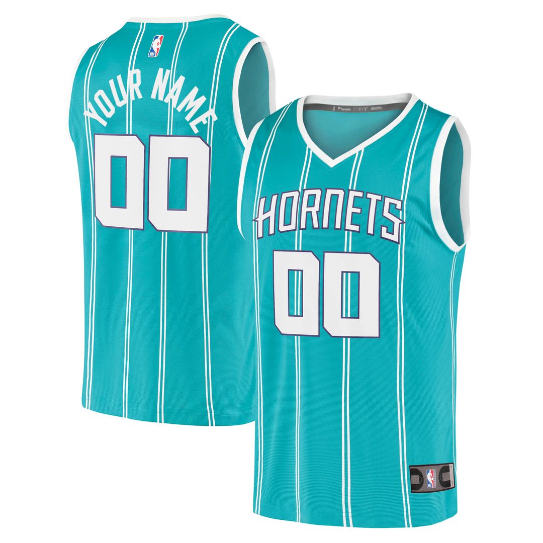 Charlotte Hornets Fanatics Fast Break Replica Custom Jersey product image 1