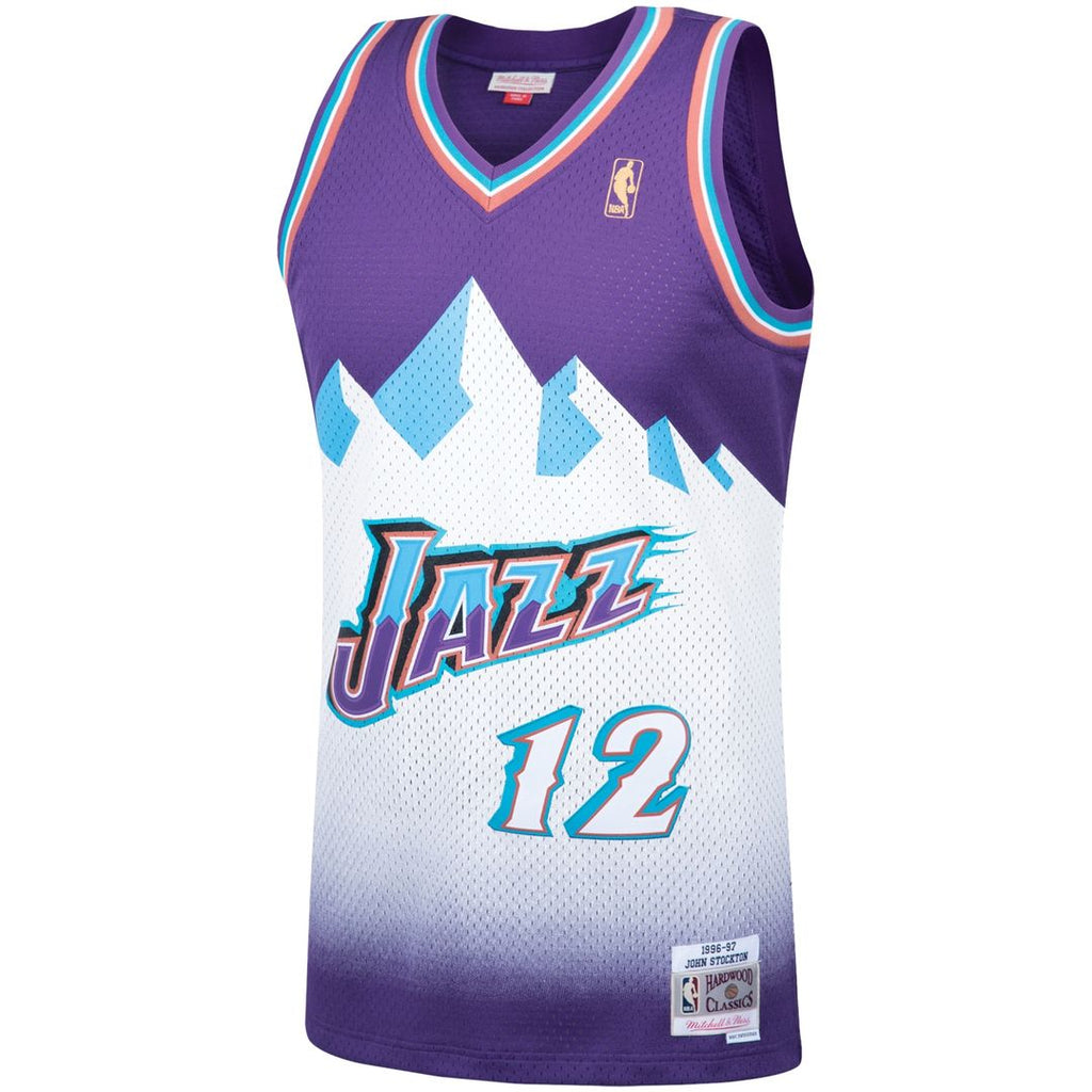 Utah Jazz John Stockton Mitchell & Ness Hardwood Classics product image 2