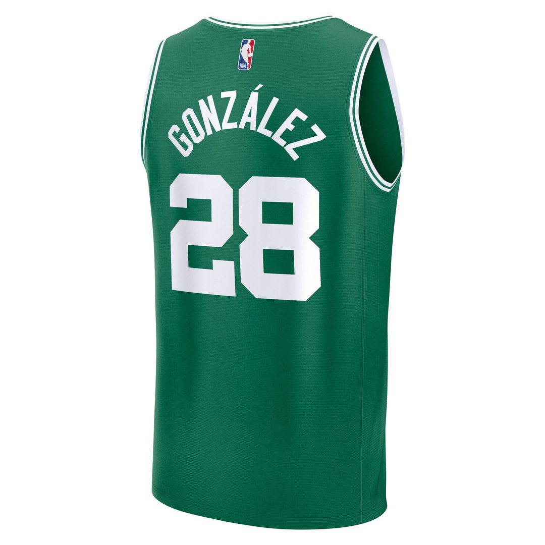 Boston Celtics Hugo Gonzalez Fanatics Youth 2025 NBA Draft product image 3