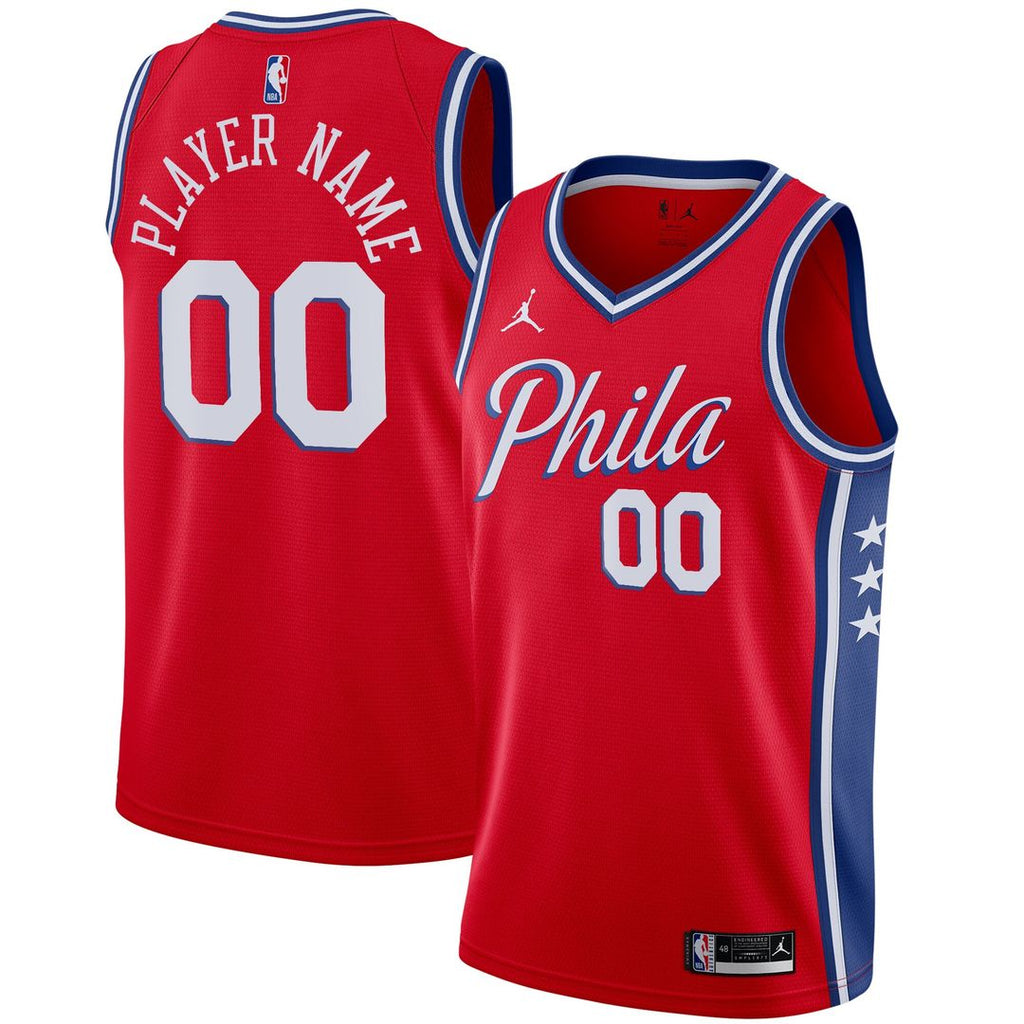 Philadelphia 76ers Jordan Brand Swingman Custom Jersey product image 1