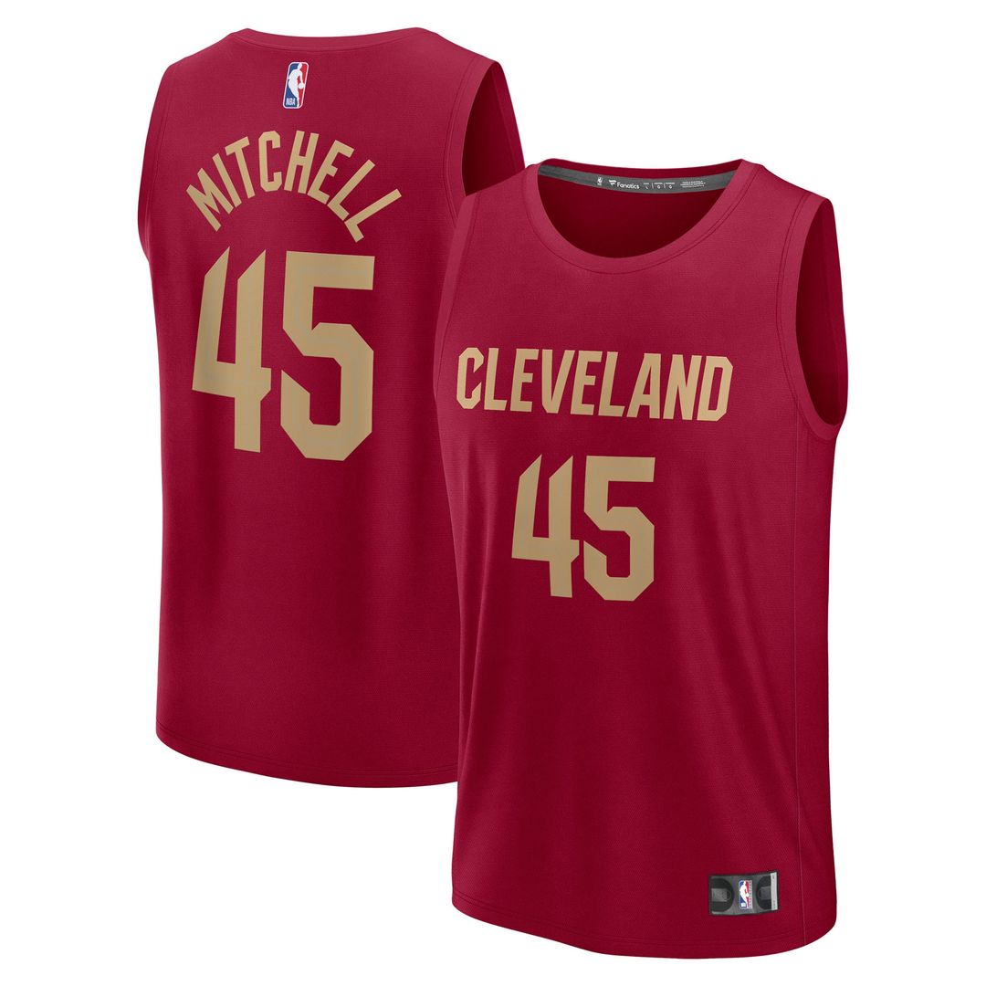 Cleveland Cavaliers Donovan Mitchell Fanatics Youth Fast product image 1