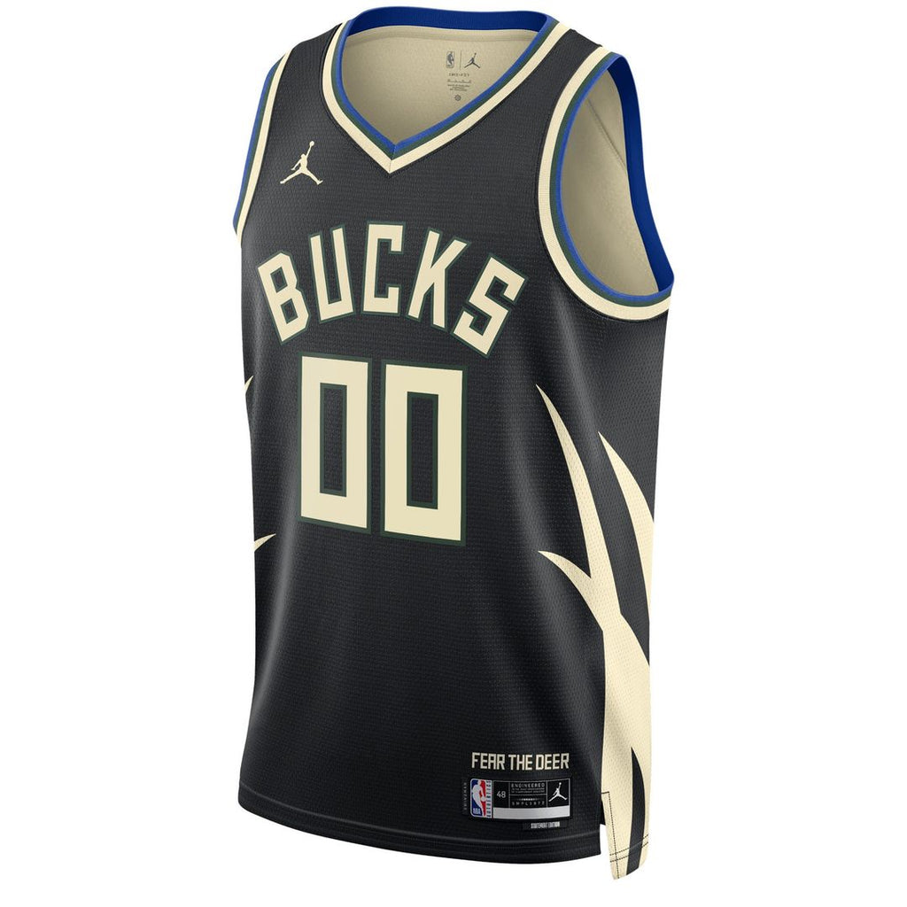 Milwaukee Bucks Jordan Brand Unisex 2022/23 Swingman Custom product image 2