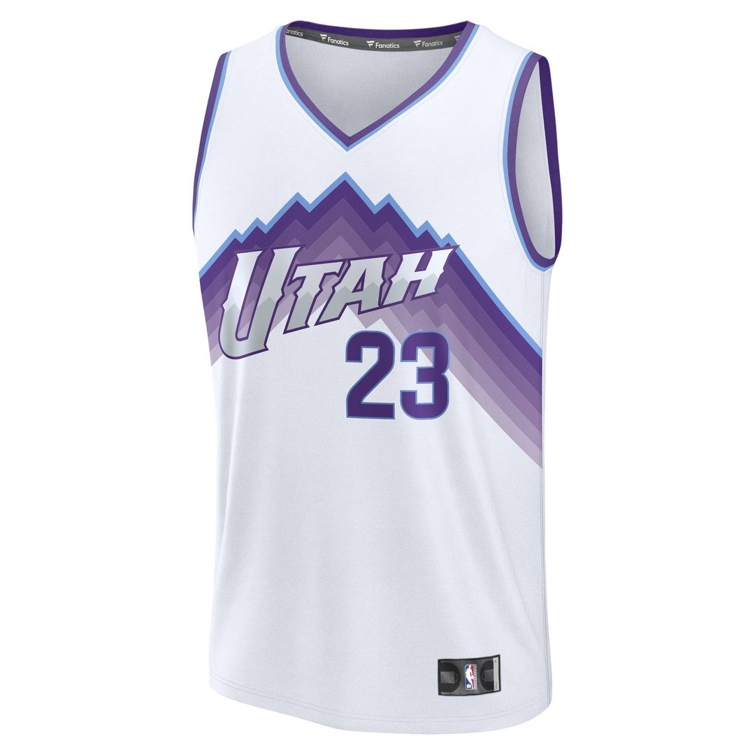 Utah Jazz Lauri Markkanen Fanatics Youth Fast Break Replica product image 2
