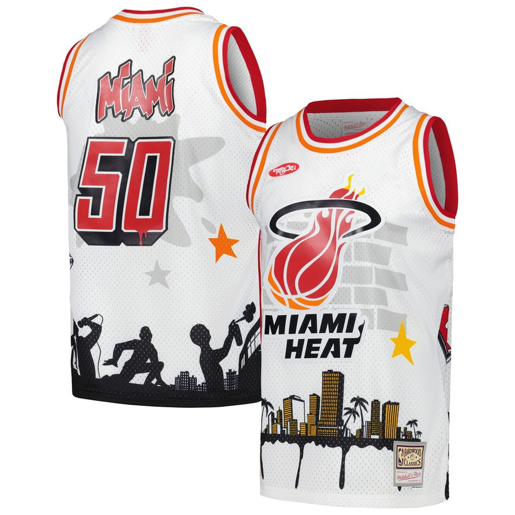 Miami Heat Mitchell & Ness x Tats Cru Hardwood Classics product image 1