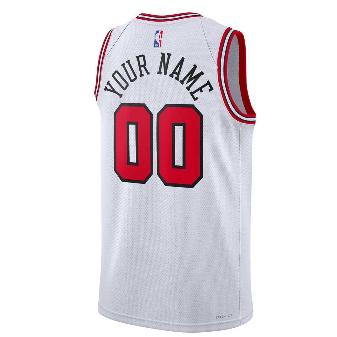 Chicago Bulls Nike Unisex Swingman Custom Jersey Red - Icon product image 9