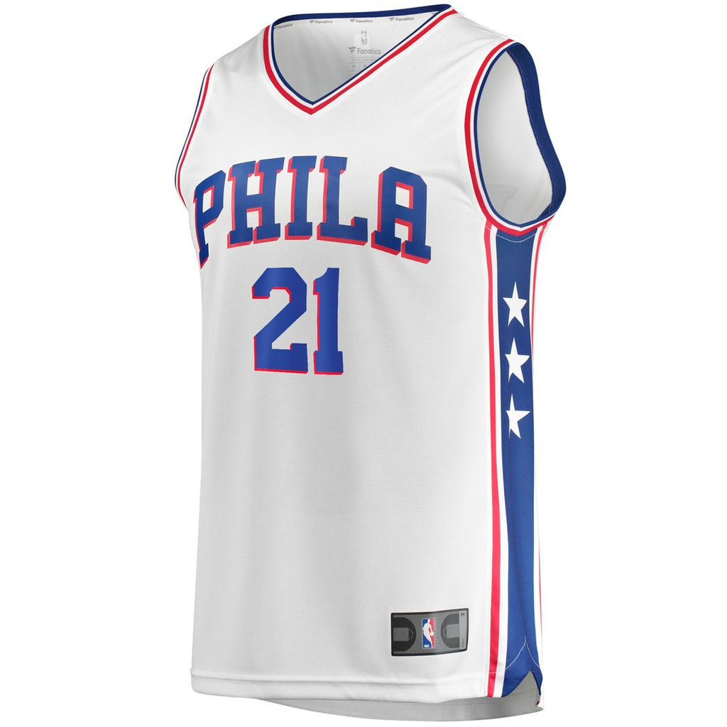Philadelphia 76ers Joel Embiid Fanatics Replica Jersey product image 5