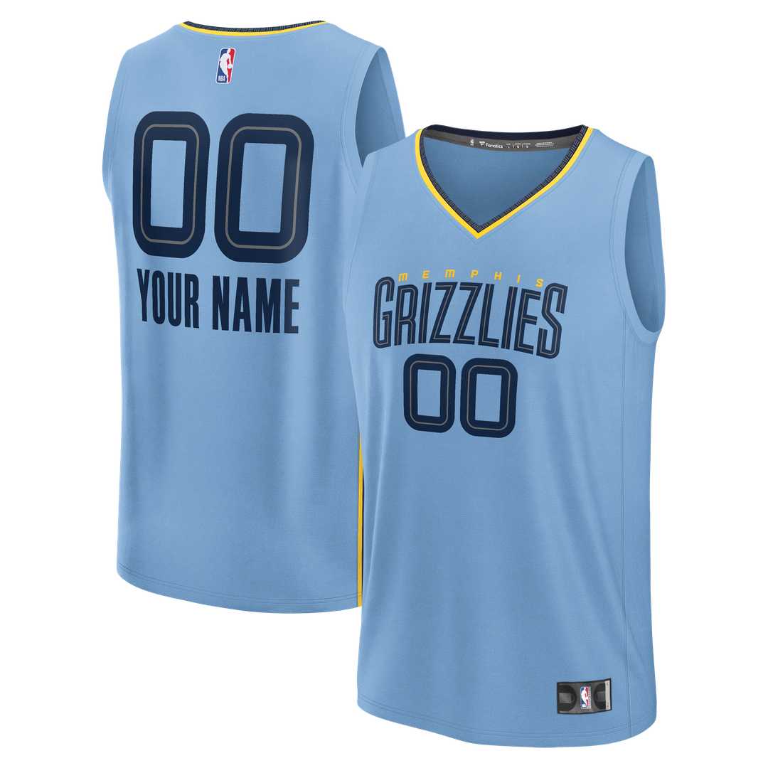 Memphis Grizzlies Fanatics Youth Fast Break Custom Jersey product image 4