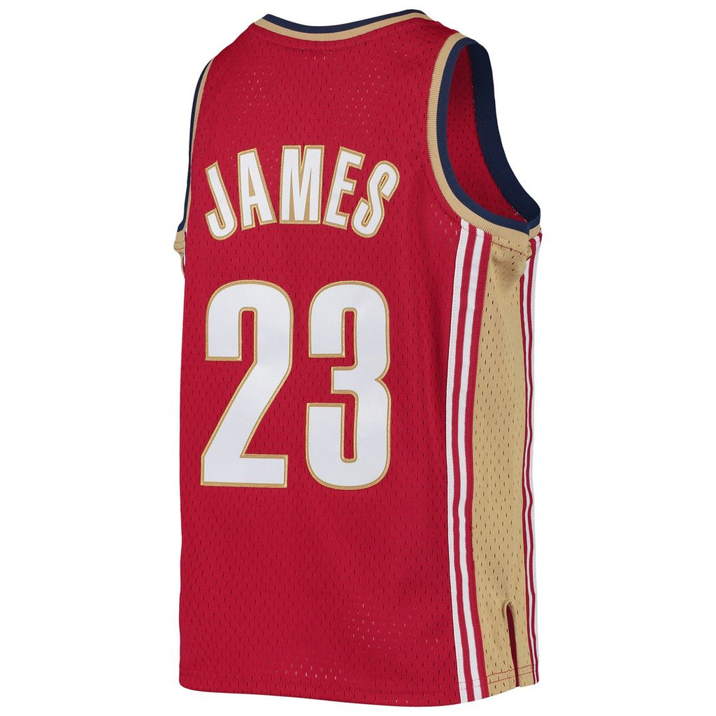 Cleveland Cavaliers LeBron James Mitchell & Ness Youth 2003 product image 6