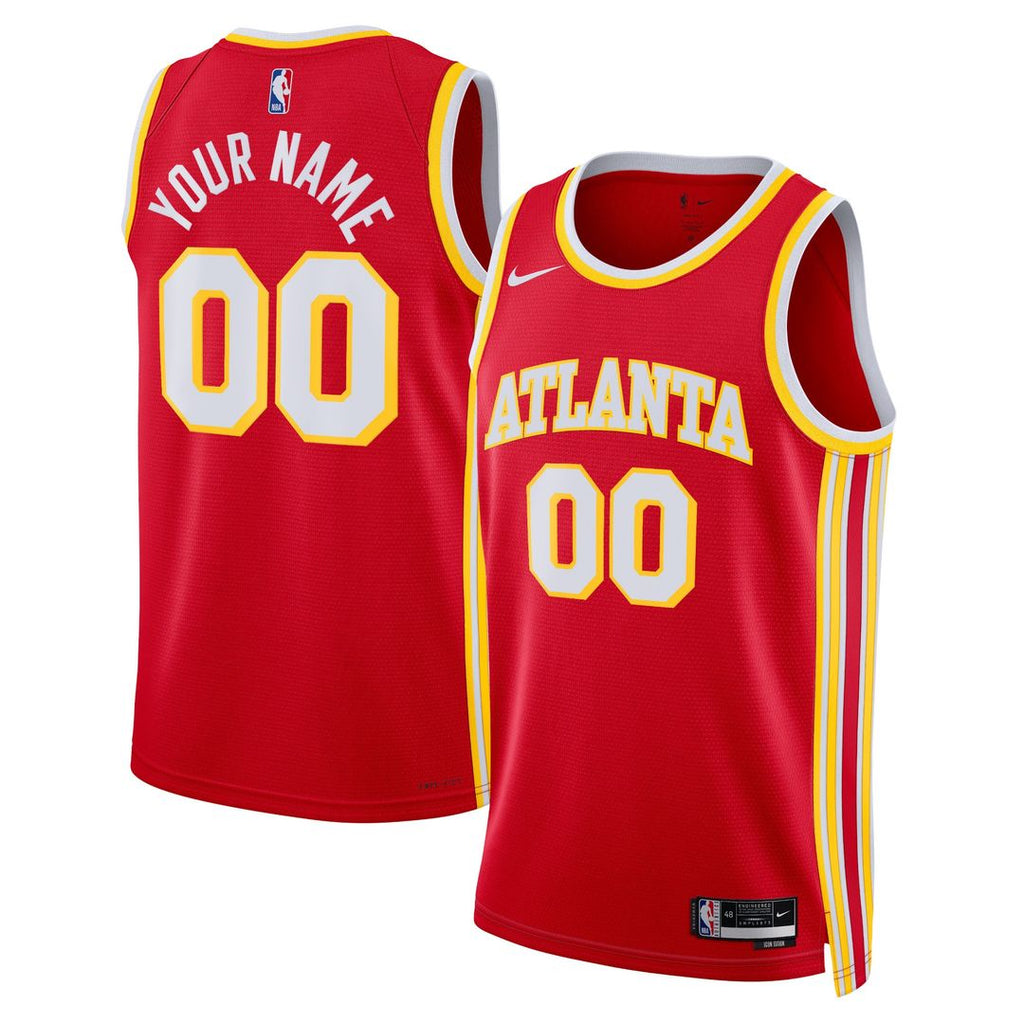 Atlanta Hawks Nike Unisex Swingman Custom Jersey White product image 7