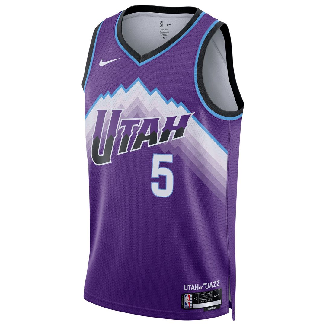 Utah Jazz Cody Williams Nike Unisex Swingman Jersey - Icon product image 2