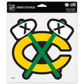 Chicago Blackhawks Secondary Logo Tomahawk 8X8 Perfect Cut Decal product image 1, provided for visual reference and product