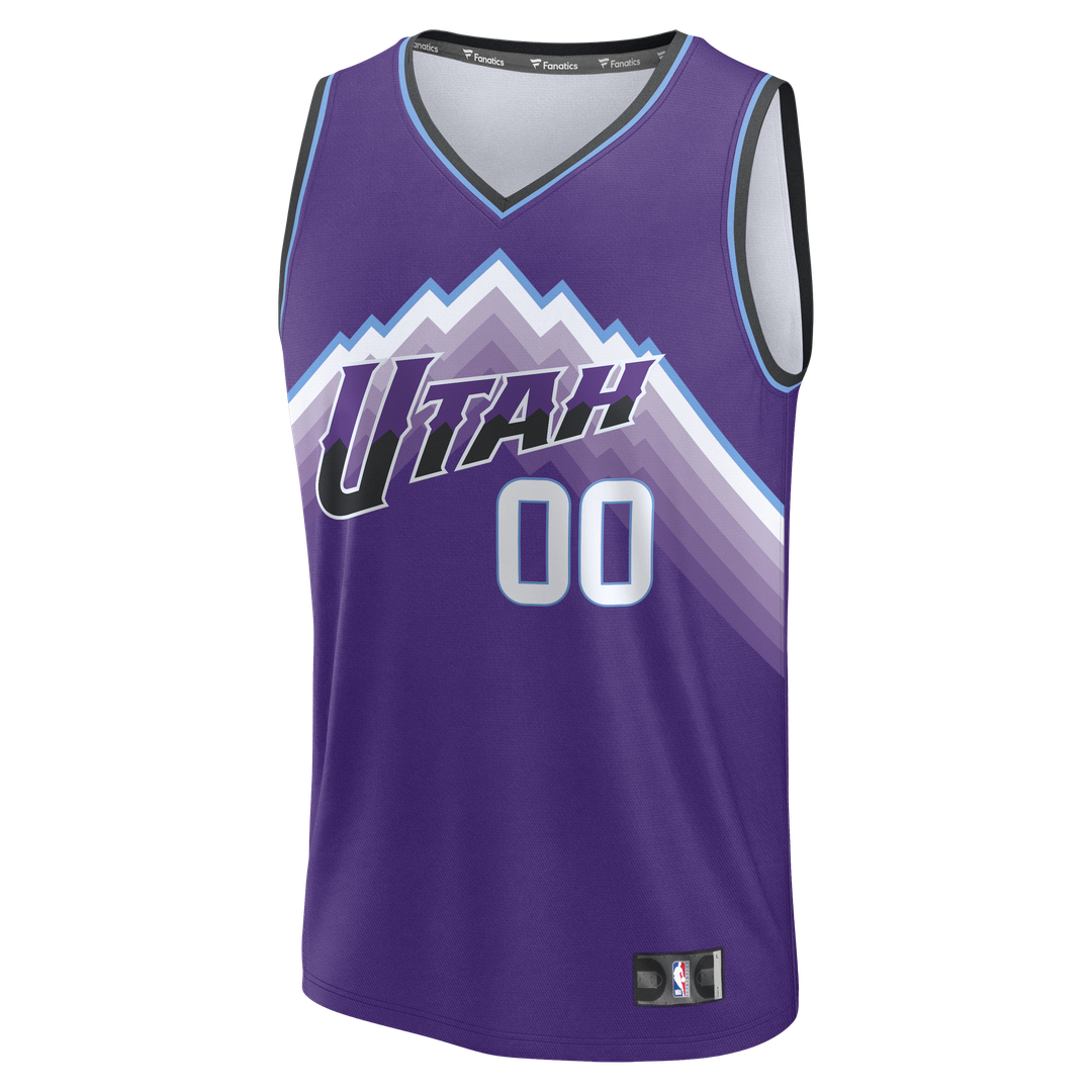 Utah Jazz Fanatics Fast Break Replica Custom Jersey product image 5