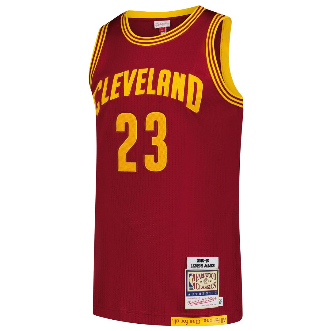 Cleveland Cavaliers LeBron James Mitchell & Ness Hardwood product image 2