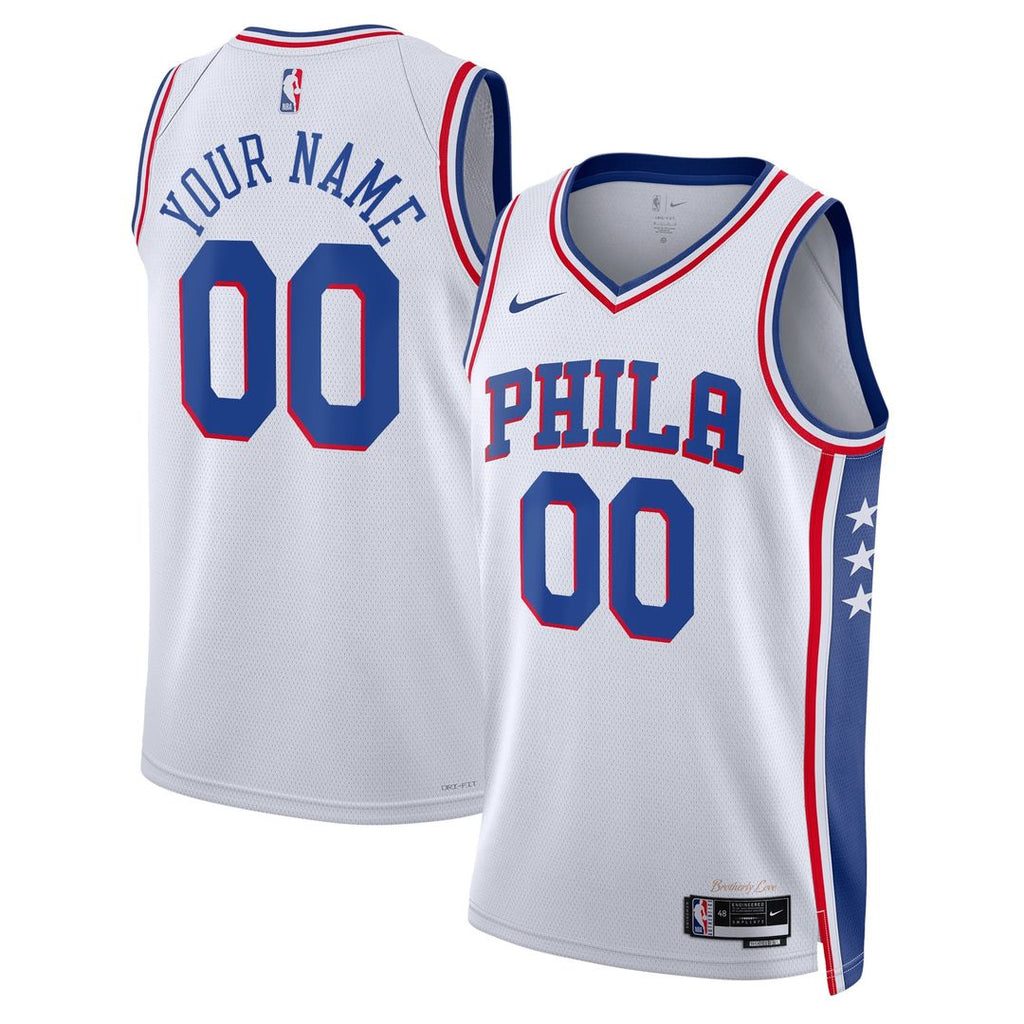 Philadelphia 76ers Nike Unisex 2022/23 Swingman Custom product image 7