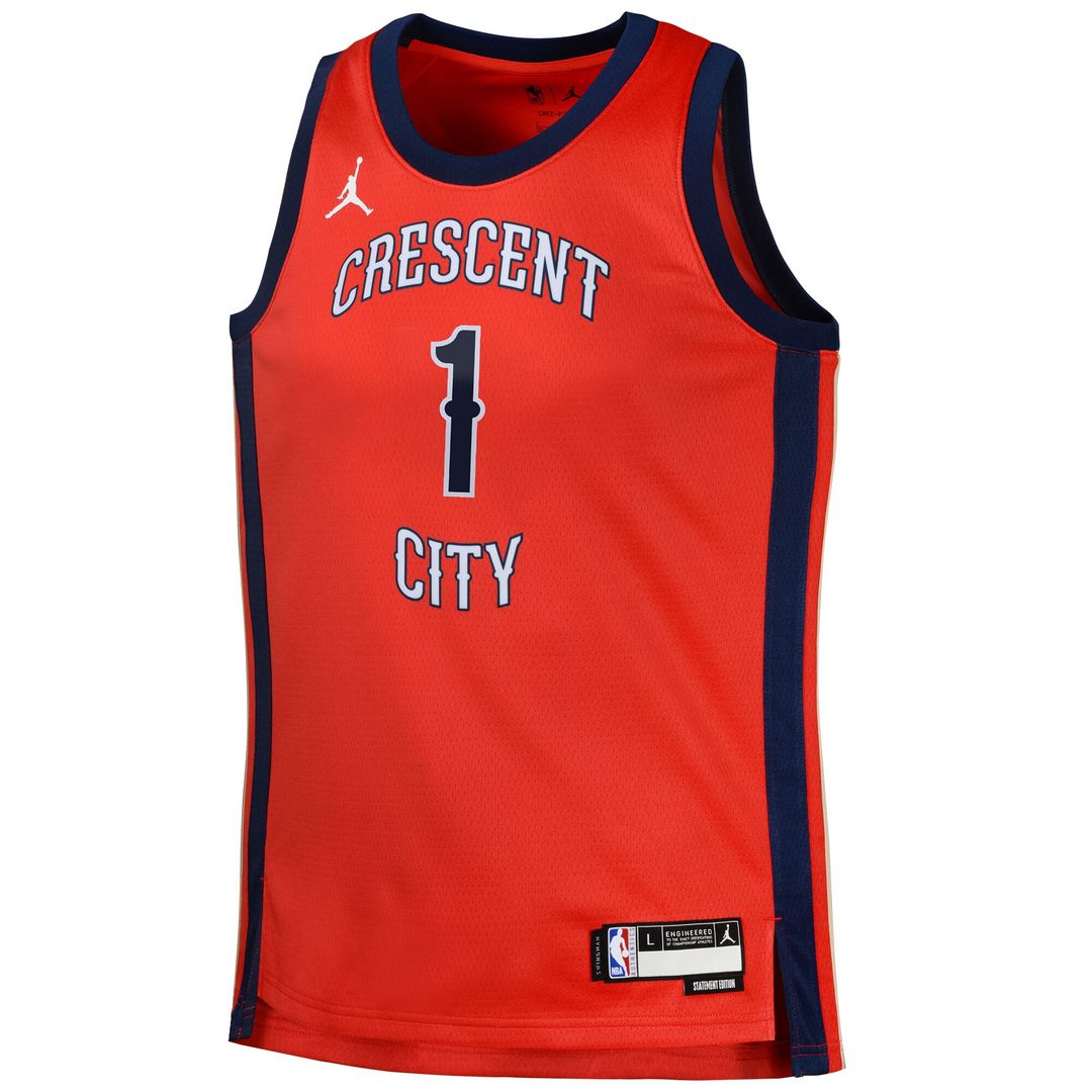 New Orleans Pelicans Zion Williamson Jordan Brand Swingman product image 2
