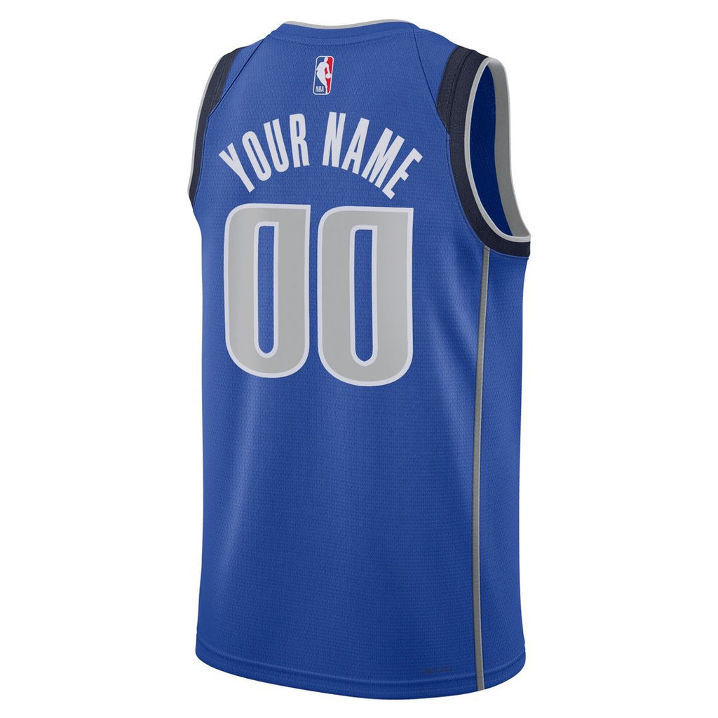 Dallas Mavericks Nike Unisex Swingman Custom Jersey White product image 9