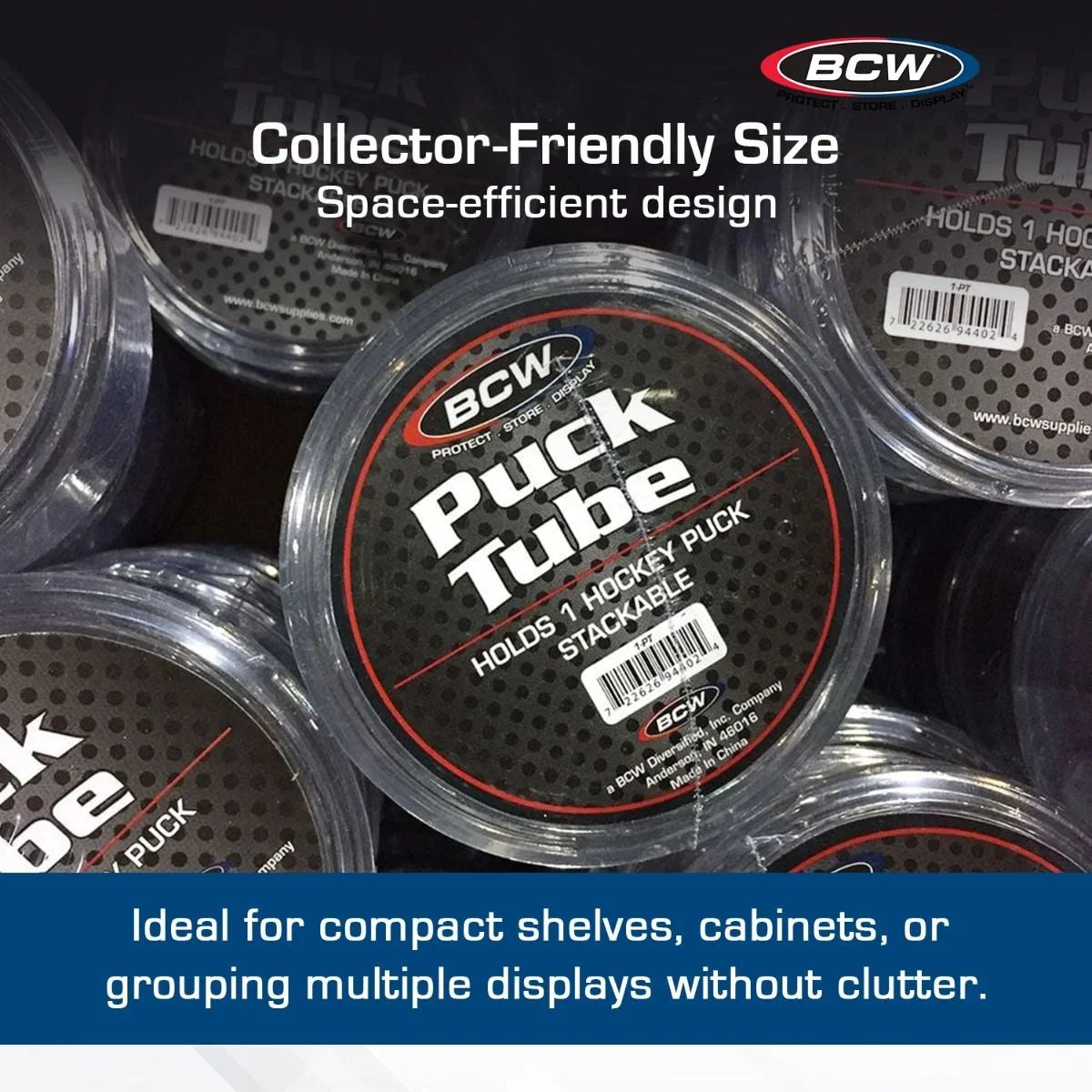 Stackable Hockey Puck Tube Holder product image 2, provided for visual reference and product detail review