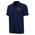 Chicago Bears Antigua Navy Primary Logo Layout Polo for Men product image 1, provided for visual reference and product