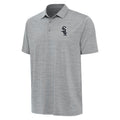 Chicago White Sox Antigua Gray Layout Polo for Men product image 1, provided for visual reference and product detail review