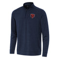 Chicago Bears Antigua Navy Primary Logo Bright QZ 1/4 Zip Lightweight Pullover Top for Men product image 1, provided for