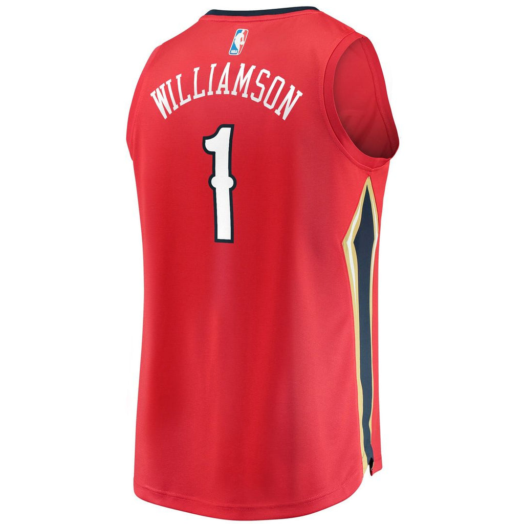 New Orleans Pelicans Zion Williamson Fanatics Replica Fast product image 3
