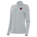 Chicago Bears Antigua Grey Primary Logo Bright QZ 1/4 Zip Lightweight Pullover Top for Women product image 1, provided for