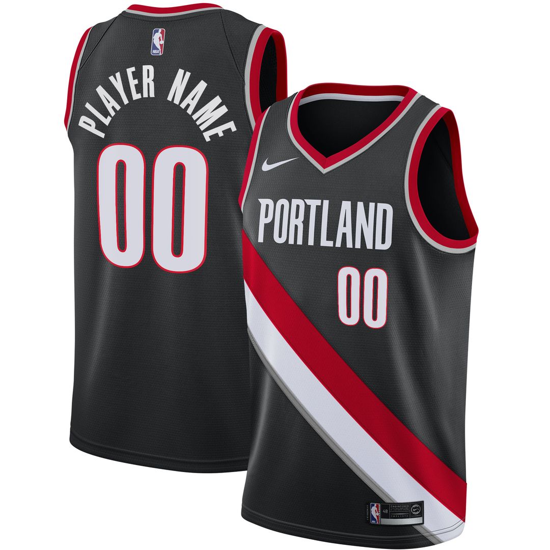 Portland Trail Blazers Nike 2020/21 Swingman Custom Jersey product image 4