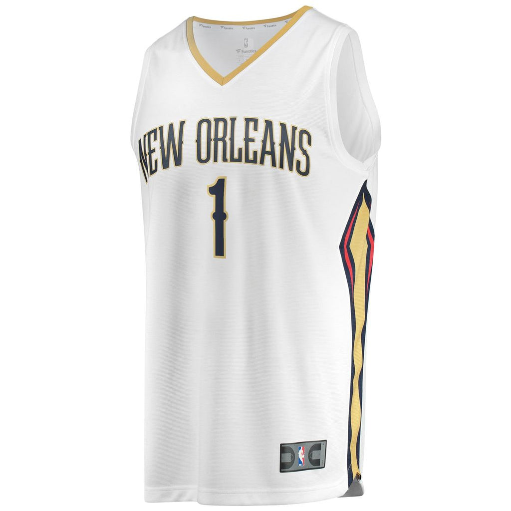 New Orleans Pelicans Zion Williamson Fanatics Replica Fast product image 8