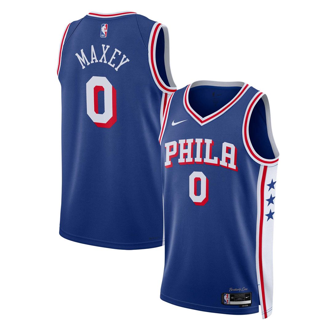 Philadelphia 76ers Tyrese Maxey Nike Unisex Swingman Jersey product image 1