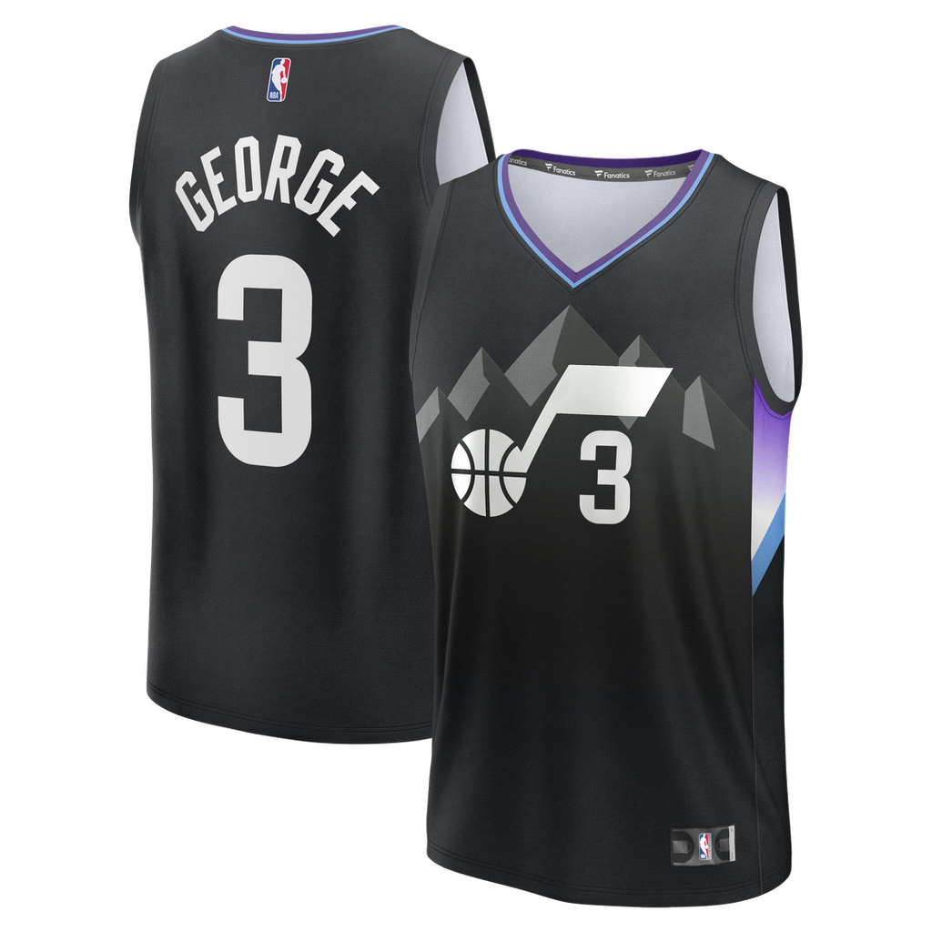 Utah Jazz Keyonte George Fanatics Fast Break Replica Jersey product image 1