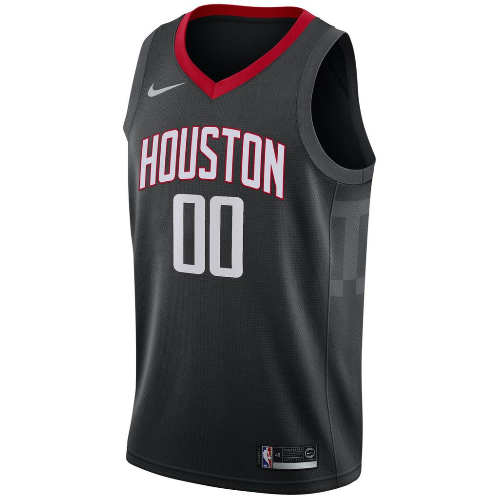 Houston Rockets Nike Swingman Custom Jersey Black product image 2