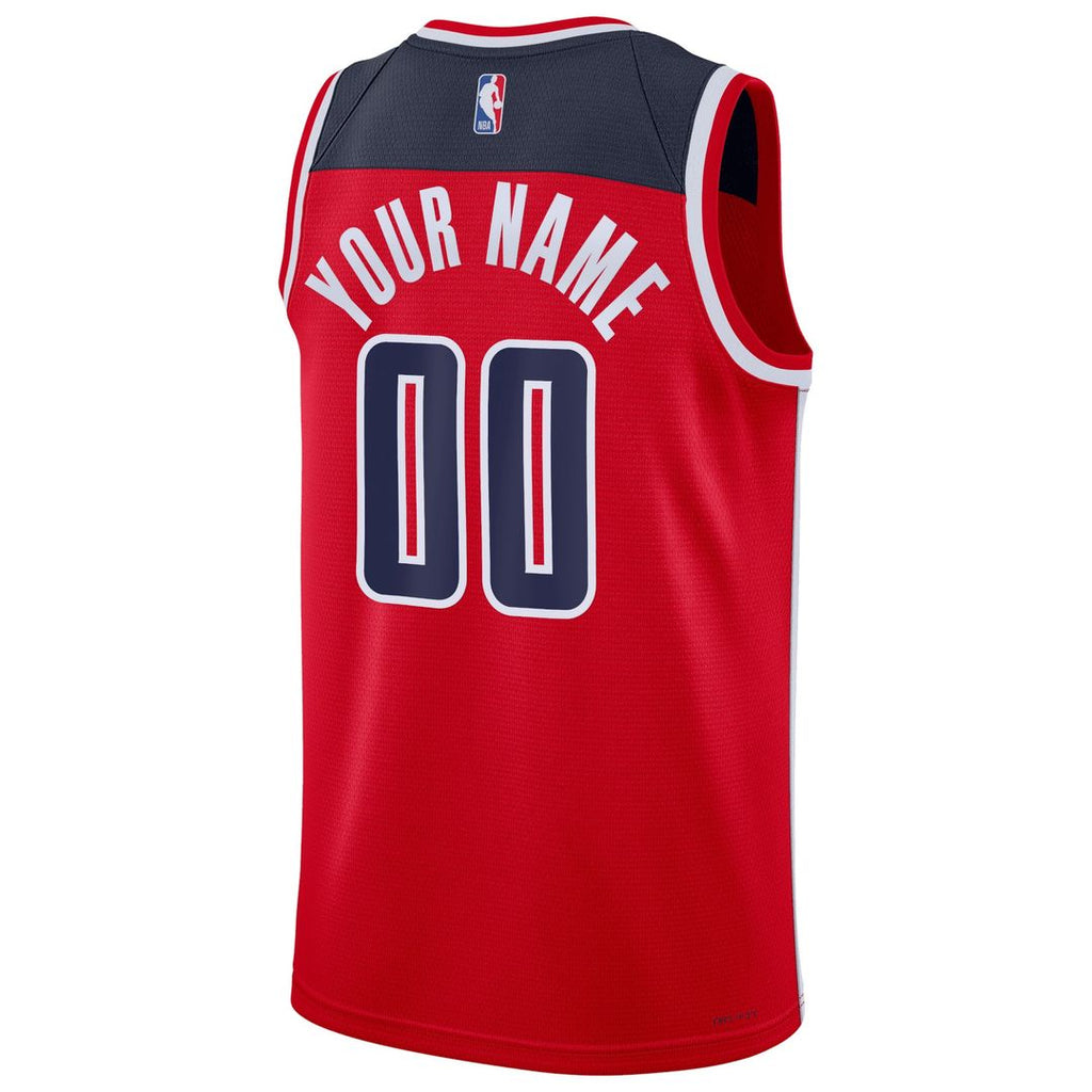 Washington Wizards Nike Unisex Swingman Custom Jersey White product image 9