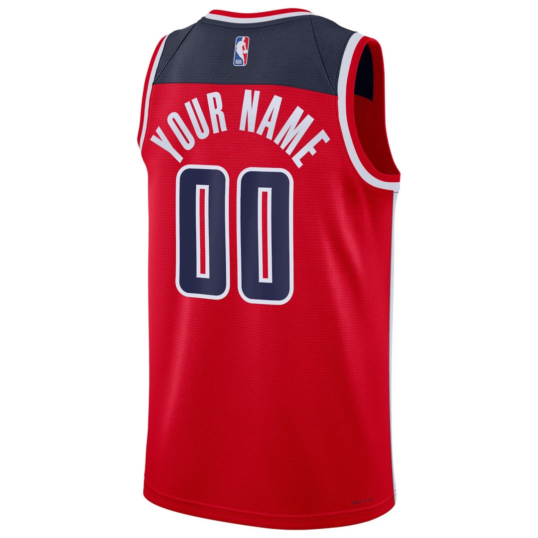 Washington Wizards Nike Unisex Swingman Custom Jersey White product image 9