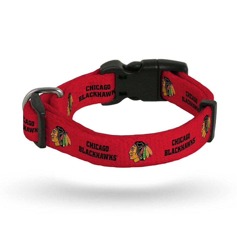 Chicago Blackhawks NHL Pet Collar product image 1, provided for visual reference and product detail review