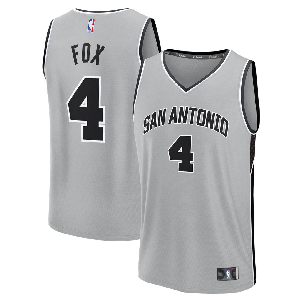 San Antonio Spurs De'Aaron Fox Fanatics Youth Fast Break product image 1