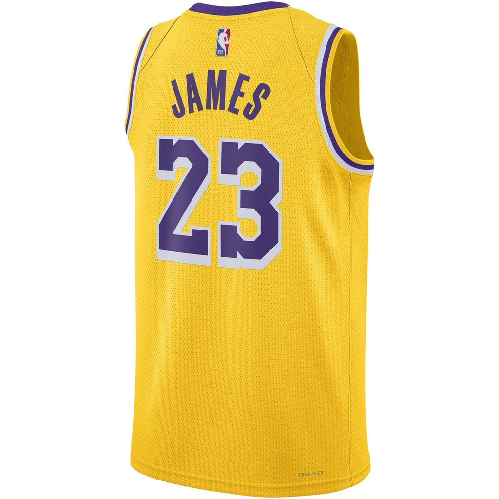 Los Angeles Lakers LeBron James Nike Unisex Swingman Jersey product image 9