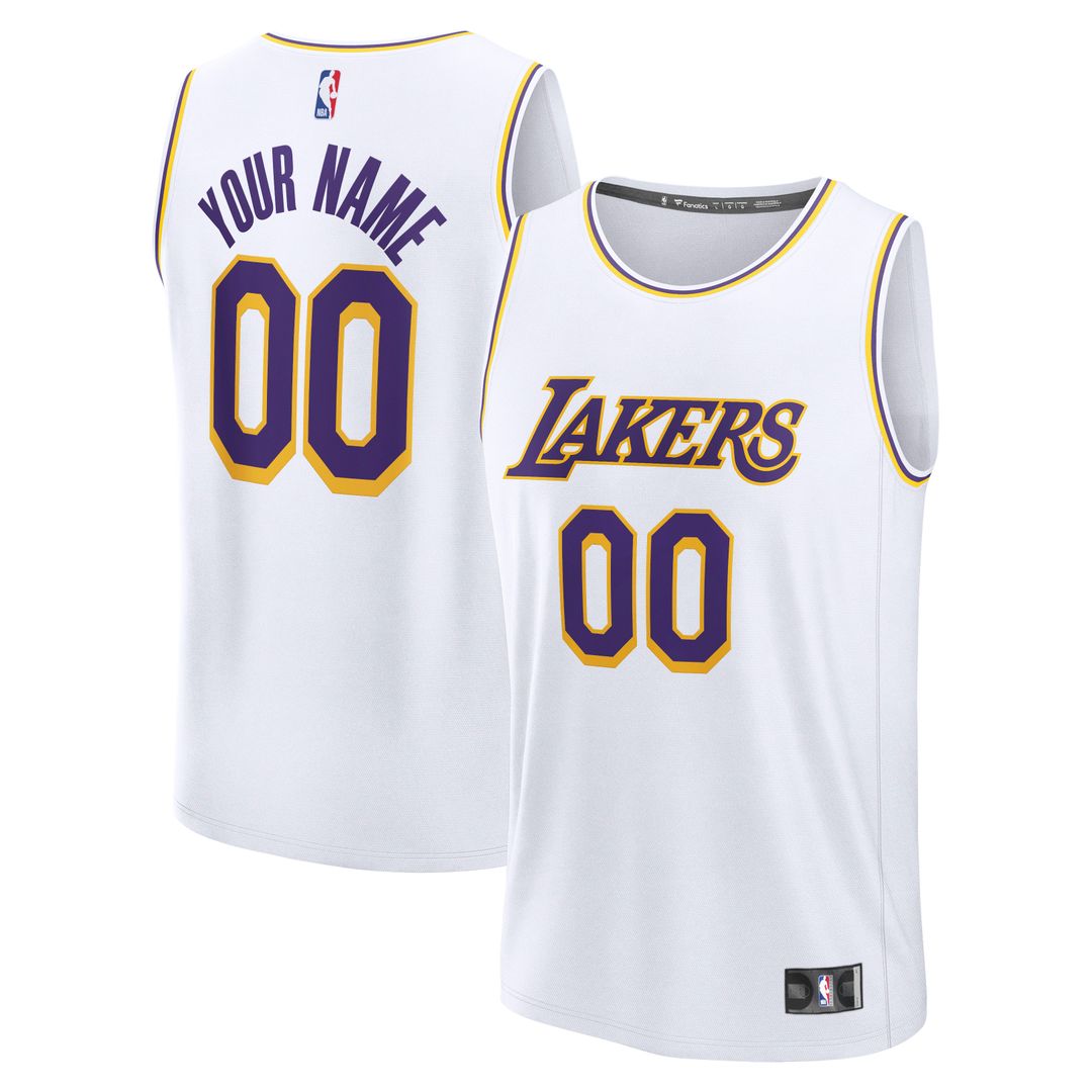 Los Angeles Lakers Fanatics Fast Break Custom Replica product image 1