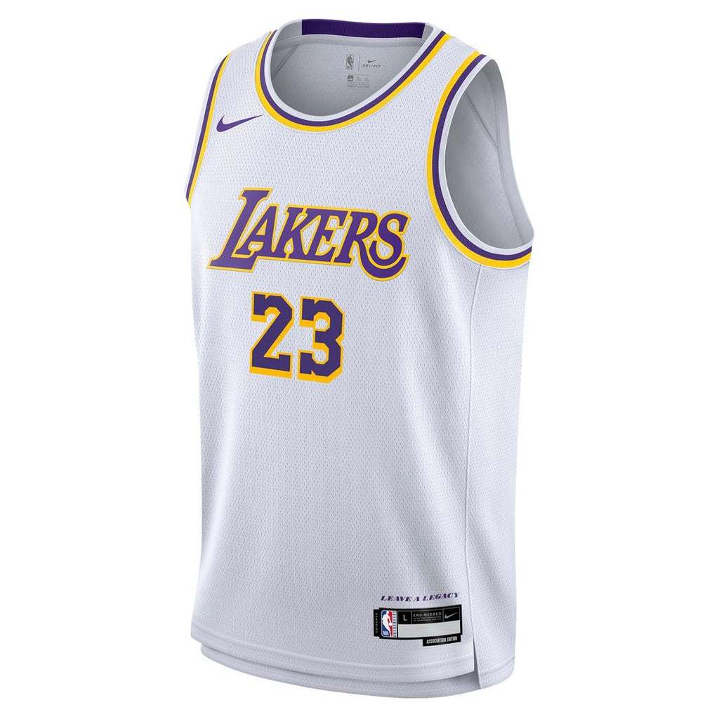 Los Angeles Lakers LeBron James Nike Youth Swingman Jersey product image 2