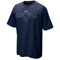 NIKE Penn State Nittany Lions Navy Blue Banner Year Vintage T-shirt product image 1, provided for visual reference and