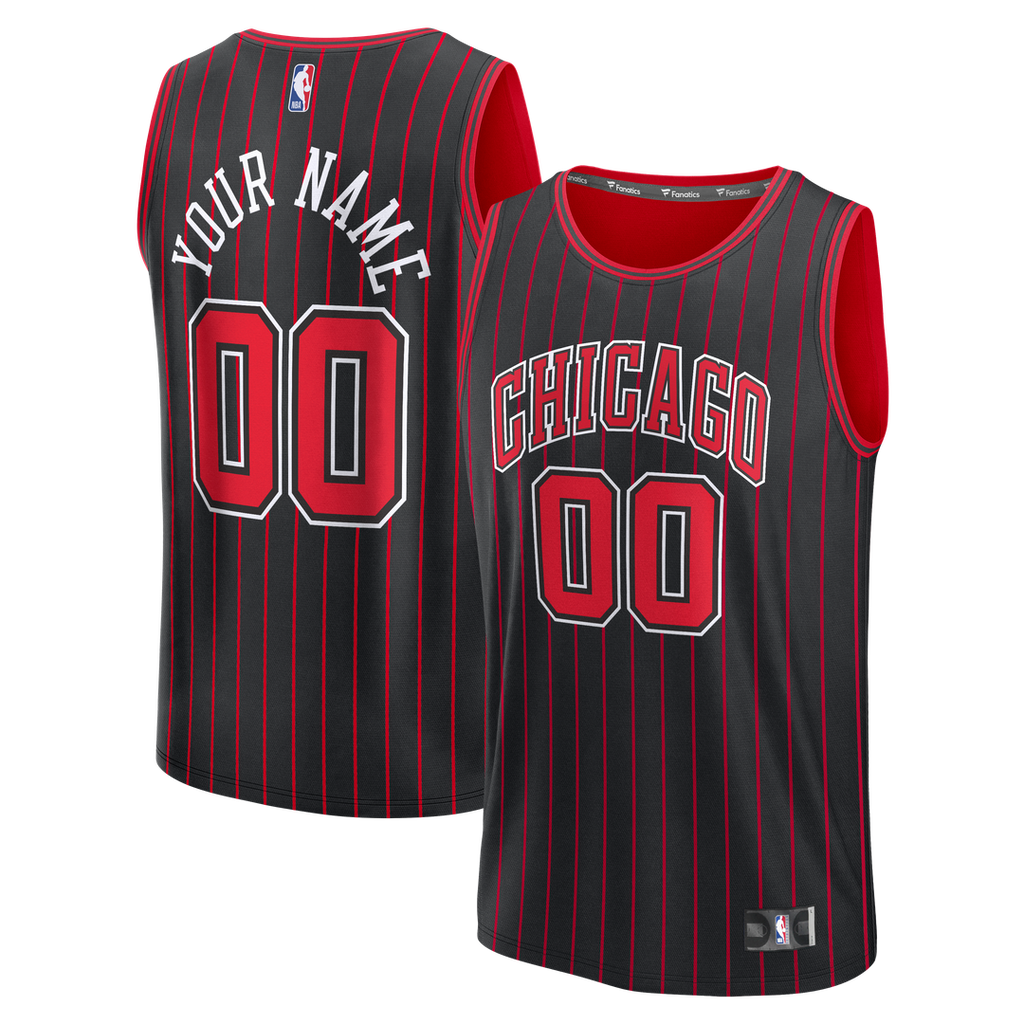 Chicago Bulls Fanatics Fast Break Custom Jersey - Icon product image 1