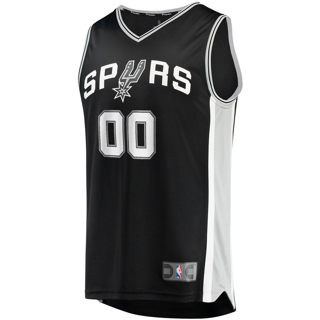 San Antonio Spurs Fanatics Fast Break Custom Replica Jersey product image 2
