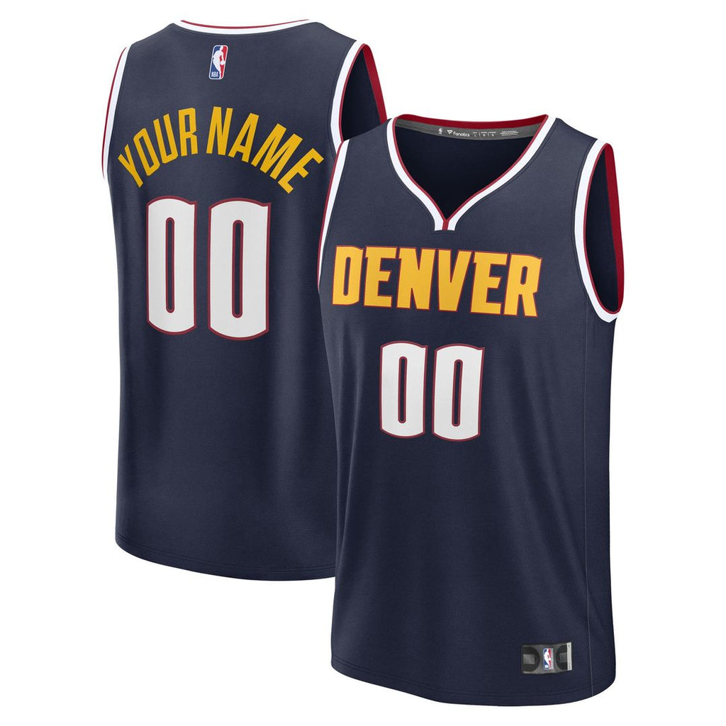 Denver Nuggets Fanatics Youth Fast Break Custom Replica product image 7