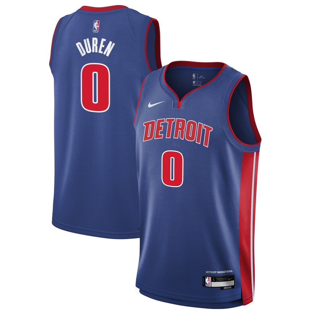 Detroit Pistons Jalen Duren Nike Youth Swingman Jersey product image 1