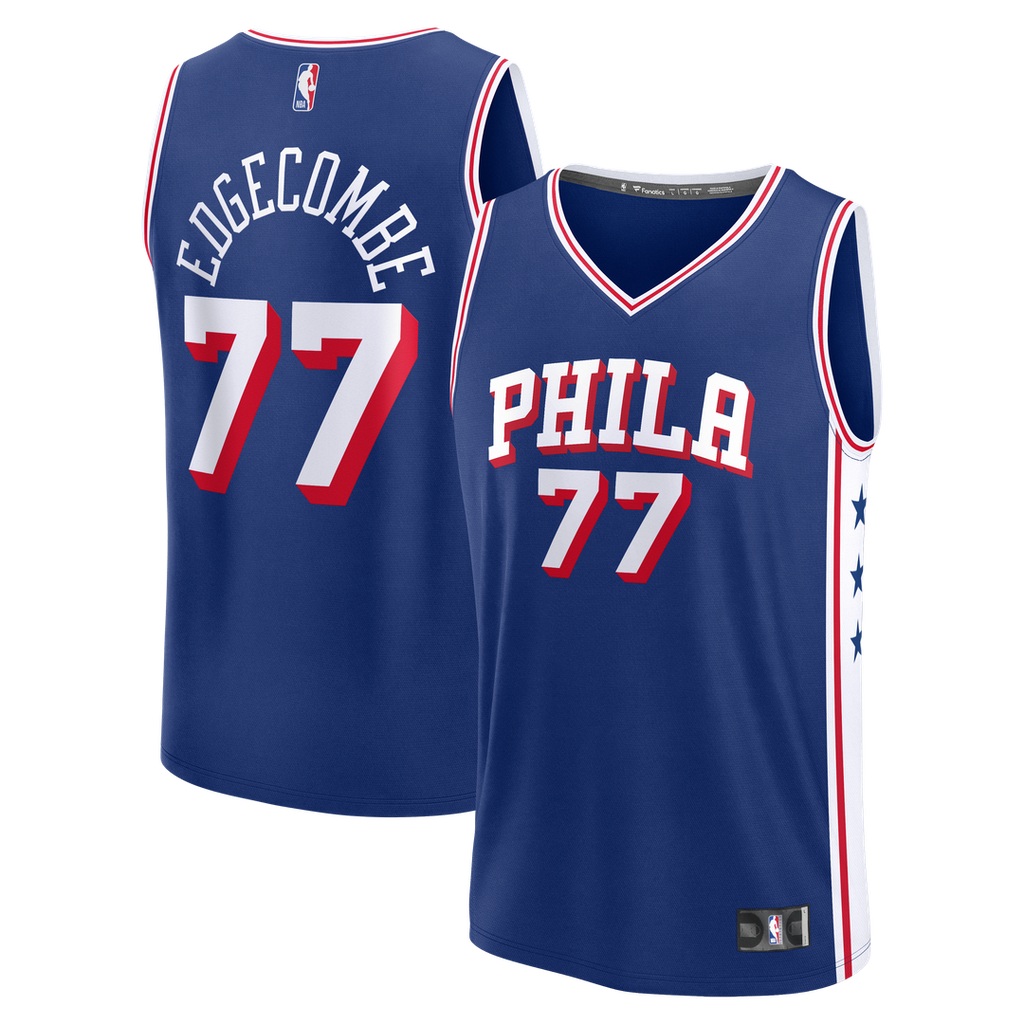 Philadelphia 76ers VJ Edgecombe Fanatics Fast Break Jersey product image 1